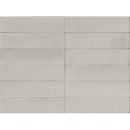 Lume Off-White 6x24 Rectangular Gloss Porcelain Wall & Floor Tile