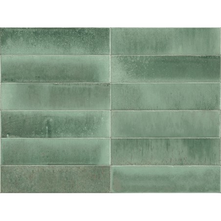Lume Turquoise 6x24 Rectangular Gloss Porcelain Wall & Floor Tile