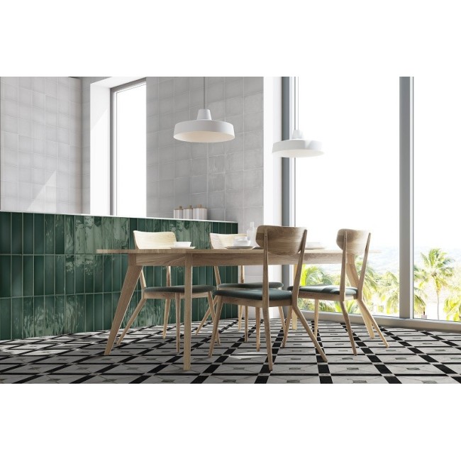 Borriana White 12.5X12.5cm Square... Borriana White 12.5X12.5cm Square...