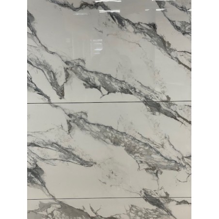 Calacatta Borghini 60x120 Bookmatched Rectangular Polished Porcelain Wall & Floor Tile