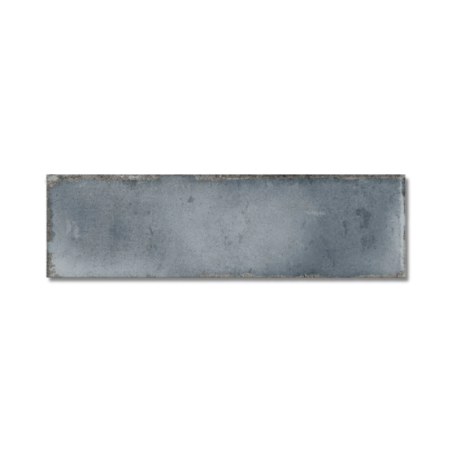 Hackney Grey 6.9x24cm Rectangular Gloss Ceramic Wall Tile