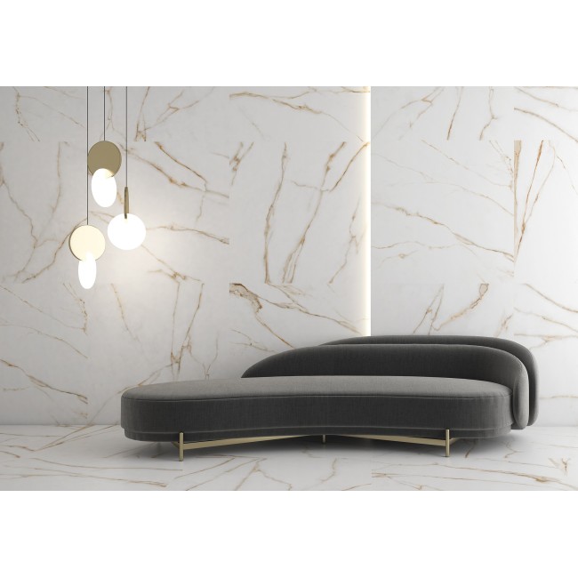 Brera Gold Polished 30x60cm Rectangular, Polished Porcelain Wall & Floor Tile