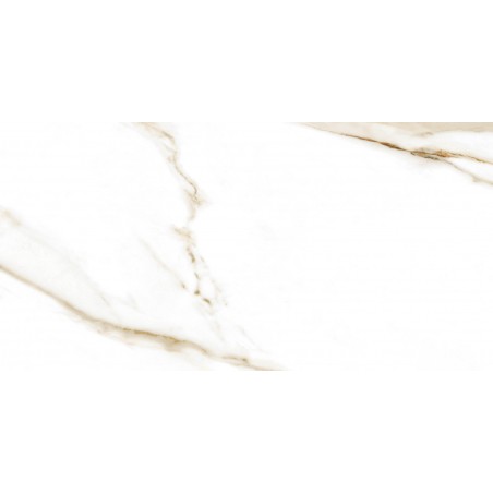 Brera Gold Polished 60x120cm Rectangular, Polished Porcelain Wall & Floor Tile