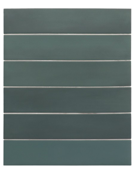 Wadi Pine Green 6x30 Rectangular Matt Porcelain Wall & Floor Tile