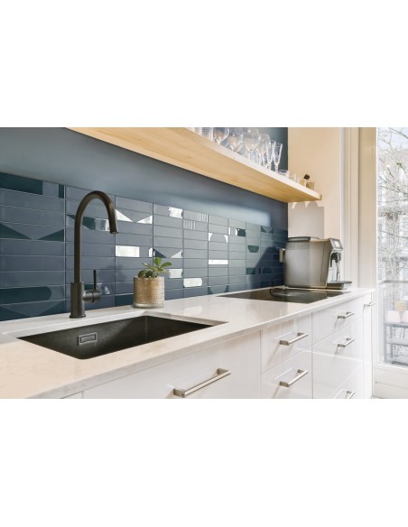 Wadi Indigo Blue 6x30 Rectangular Matt Porcelain Wall & Floor Tile