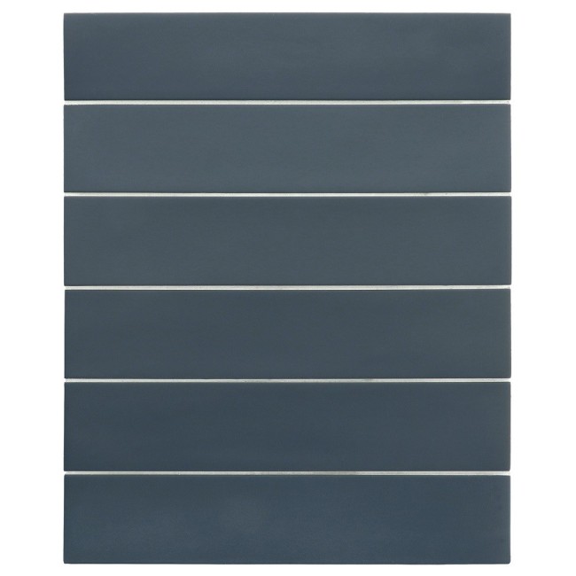 Wadi Indigo Blue 6x30 Rectangular... Wadi Indigo Blue 6x30 Rectangular...