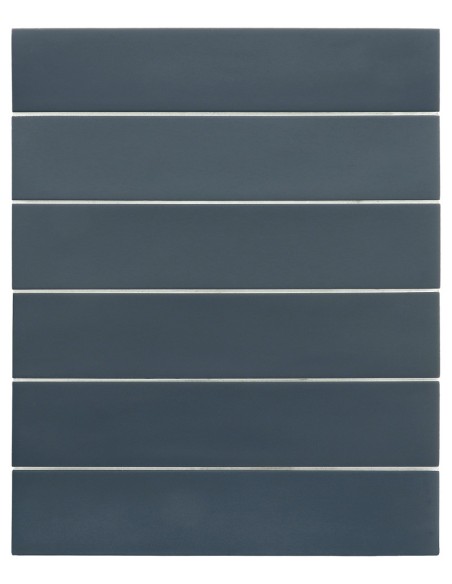 Wadi Indigo Blue 6x30 Rectangular Matt Porcelain Wall & Floor Tile
