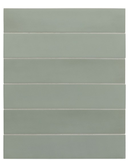 Wadi Mint Green 6x30 Rectangular Matt Porcelain Wall & Floor Tile