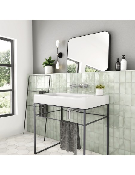 Manacor Mint Green 7.5x15cm Gloss Ceramic Wall Tile