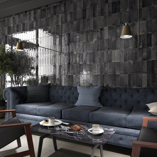 Hanoi Blue Night 5.1x16.1 Rectangular... Hanoi Blue Night 5.1x16.1 Rectangular...