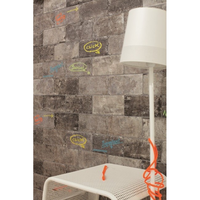 New York Wall Street Grey Brick... New York Wall Street Grey Brick...