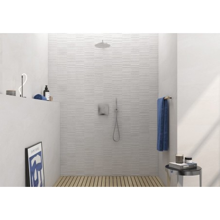 Lavica White Blanco 30x90cm Matt Rectangular Ceramic Feature Wall Tile