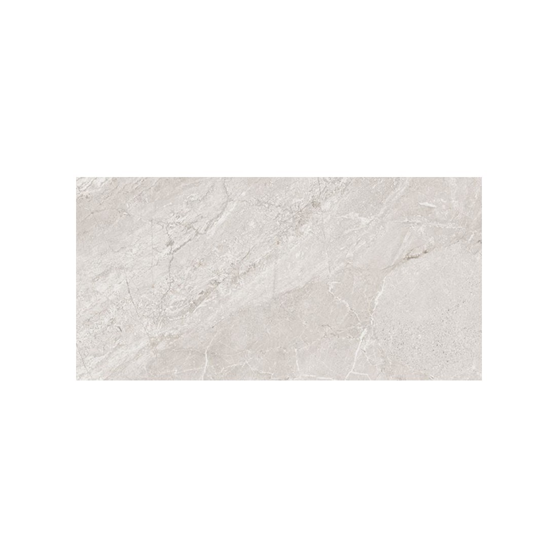 Moonstone White 60x120 Rectangular Matt Porcelain Wall & Floor Tile