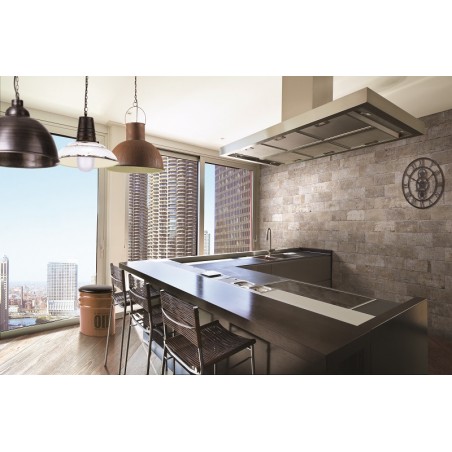 Chicago South Side Light Beige Brick Effect 10x20cm Rectangular Matt Porcelain Wall & Floor Tile