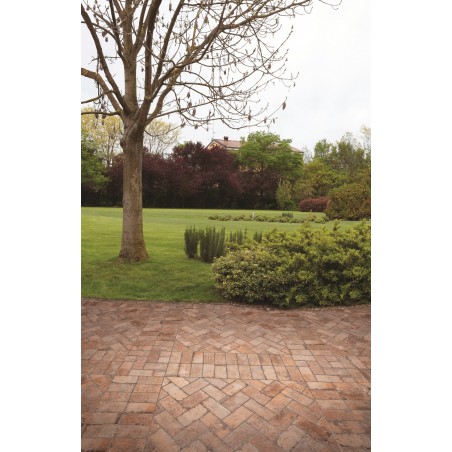 Old Chicago Beige Brick Effect 10x20cm Rectangular Matt Porcelain Wall & Floor Tile