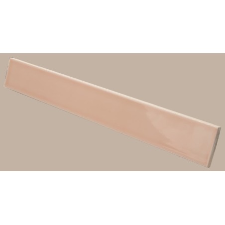 Equipe Vitral Pink 5x40 Rectangular Gloss Ceramic Wall Tile
