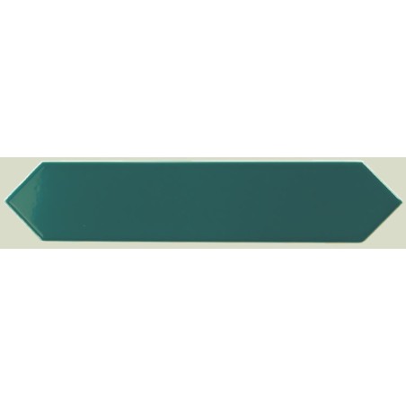 Equipe Arrow Teal 5x25 Gloss Ceramic Wall Tile