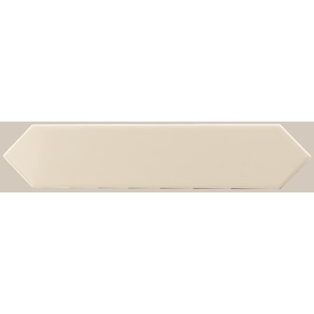 Equipe Arrow Gardenia Cream 5x25 Gloss Ceramic Wall Tile