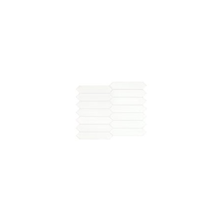 Equipe Arrow White 5x25 Gloss Ceramic Wall Tile
