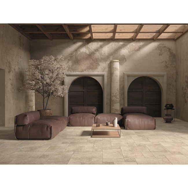 Provence Beige Multi-Size Porcelain Floor Tile