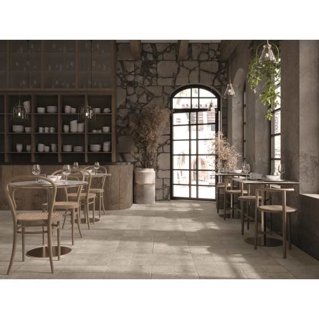 Provence Grey Multi-Size Porcelain Floor Tile