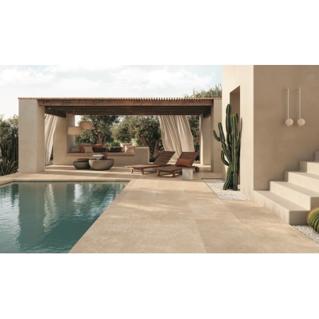 Contrada Valente Trani Dark Beige 60.8x90 Rectangular Glazed Porcelain Wall & Floor Tile