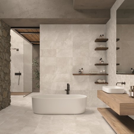 Alchemy White 30x60 Rectangular Glazed Porcelain Wall & Floor Tile