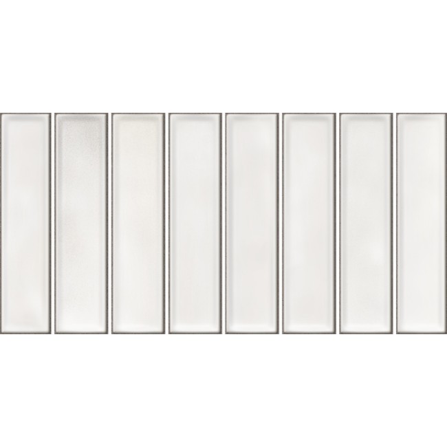 Alba White 15x30cm Gloss Rectangular...