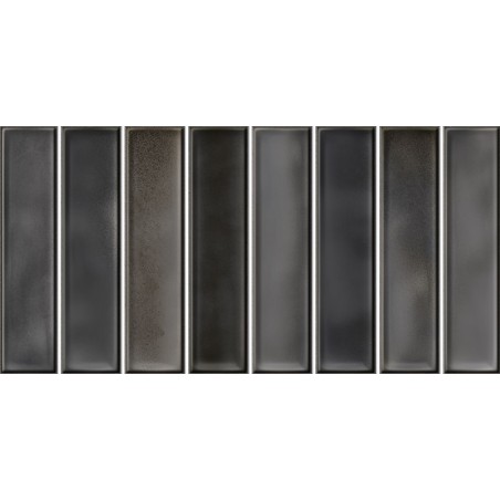 Alba Denim Blue 15x30cm Gloss Rectangular 'Kit Kat' Wall Tile