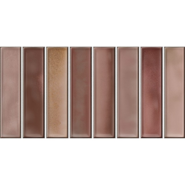 Alba Coral Pink 15x30cm Gloss...