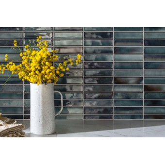 Alba Blue 15x30cm Gloss... 2