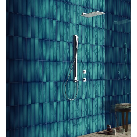 Borriana Ocean Blue 7.5x30 Rectangular Gloss Ceramic Wall Tile