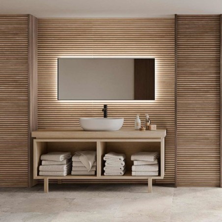 Toja Nature Beige 40x120 Slat Wood Rectangular Matt Ceramic Wall Tile