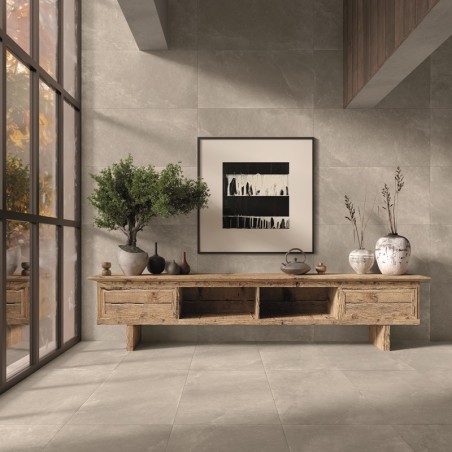 Chemistry Grey 60x120 Rectangular Matt Glazed Porcelain Wall & Floor Tile