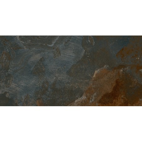 Borba Musgo Multi-Colour 30x61cm Rectangular Matt Slate Porcelain Wall & Floor Tile