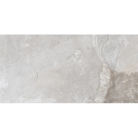 Borba Blanco White 60x120cm Rectangular Matt Slate Porcelain Wall & Floor Tile