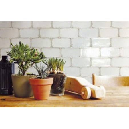Town Lyndhurst White 7.5x15cm Rectangular Gloss Ceramic Wall Tile