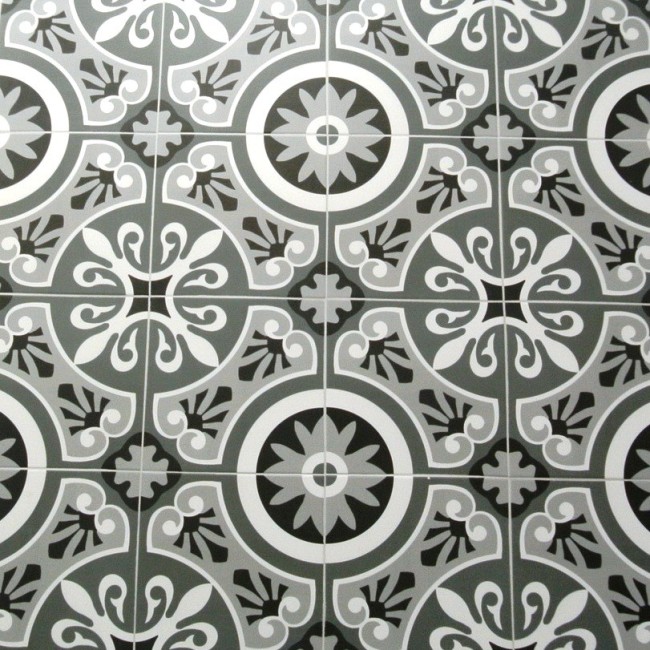 Brindisi Grey 22.5x22.5cm Square Matt... Brindisi Grey 22.5x22.5cm Square Matt...