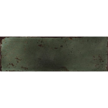 Amazonia Jade Green 6.5x20cm Rectangular Gloss Ceramic Wall Tile