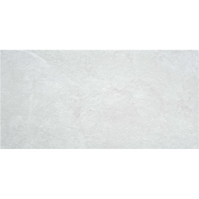 Amalfi White 60x120cm Rectangular Matt Porcelain Wall & Floor Tile (Anti-Slip)