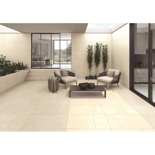 Daima Bone Beige 60x60cm Square Matt...