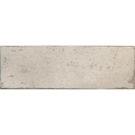 Amazonia Chalk White 6.5x20cm Rectangular Gloss Ceramic Wall Tile