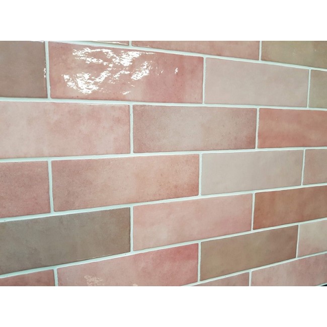 Artisan Rose Mallow Tile 6 5x20cm Online Tile Shop