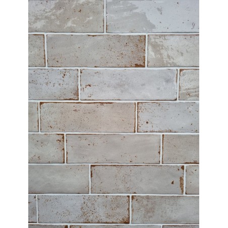 Amazonia Beige Sand 6.5x20cm Rectangular Gloss Ceramic Wall Tile