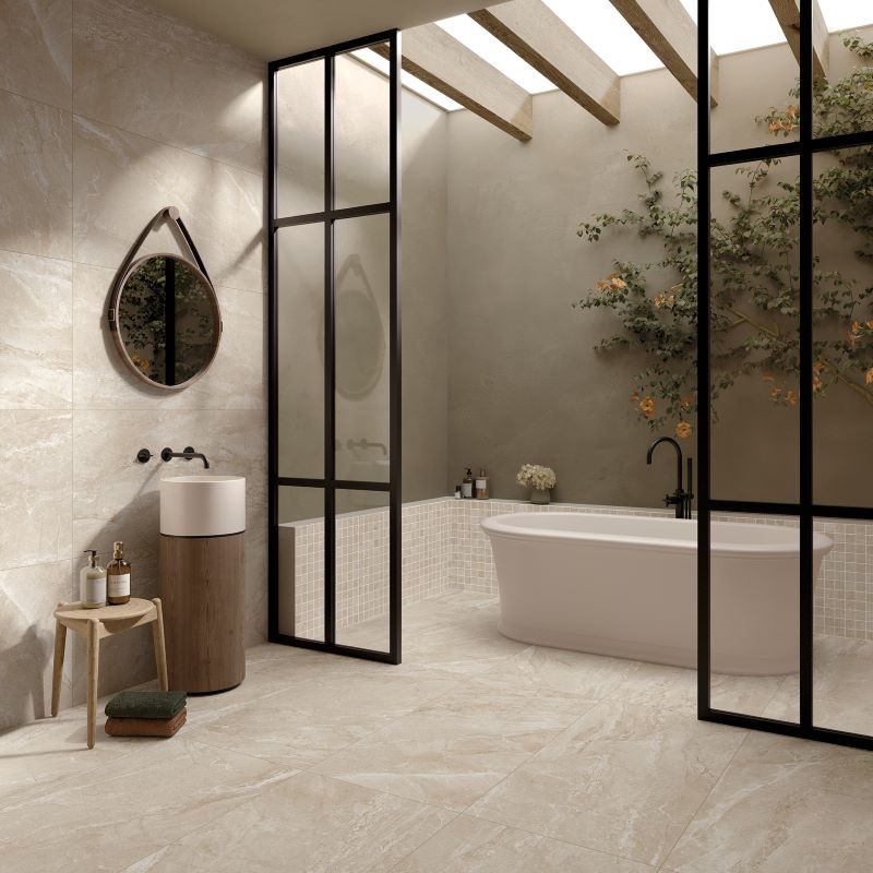 Moonstone Beige 60x60 Square Matt Wall & Floor Tile