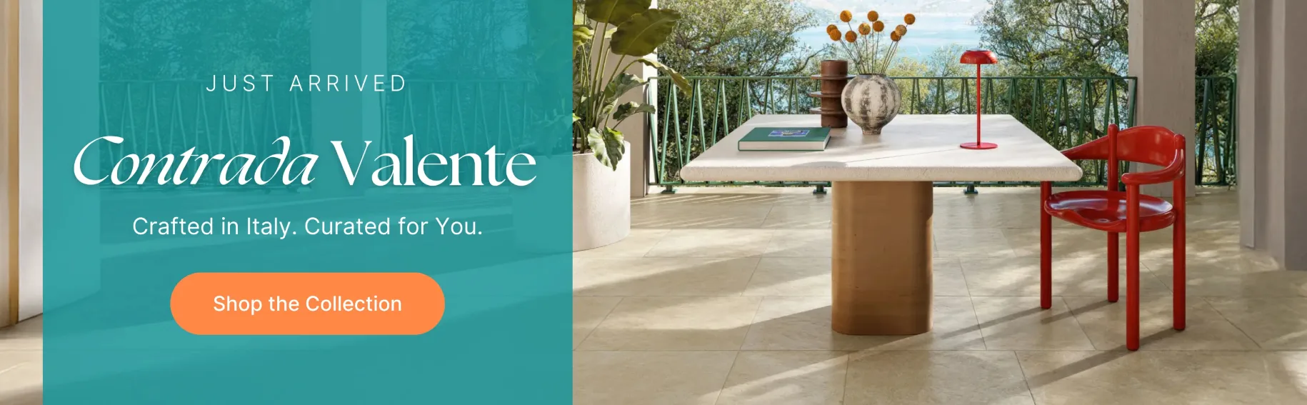 Promotional banner from Online tile shop